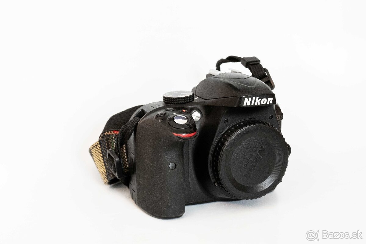 ✅ Nikon D3300 + príslušenstvo - 2
