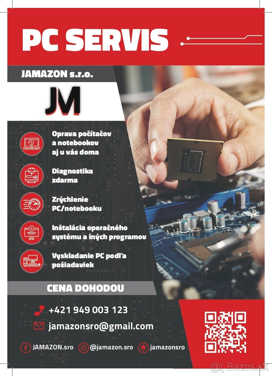 Servis Počítačov PC / Notebookov Košice - 2