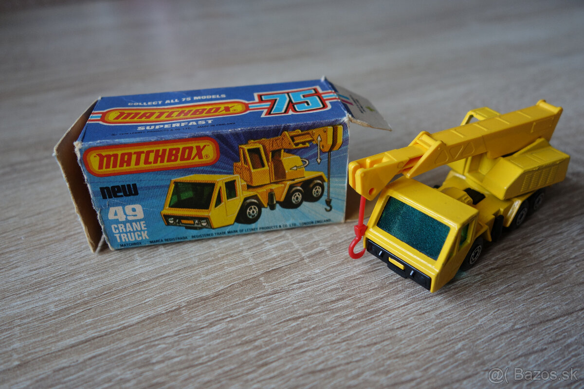 Matchbox Superfast No. 49 Crane Truck - 2