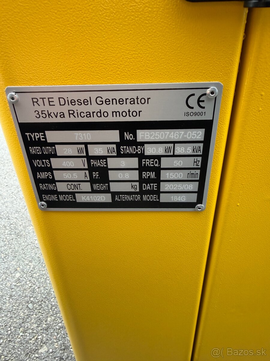 Diesel generátor - 2