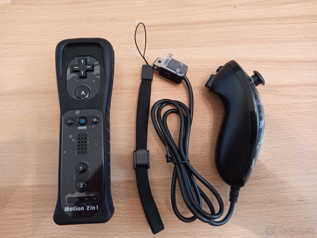 Nintendo Wii - NOVÝ ovládač s Motion Plus + Nunchuck SET - 2