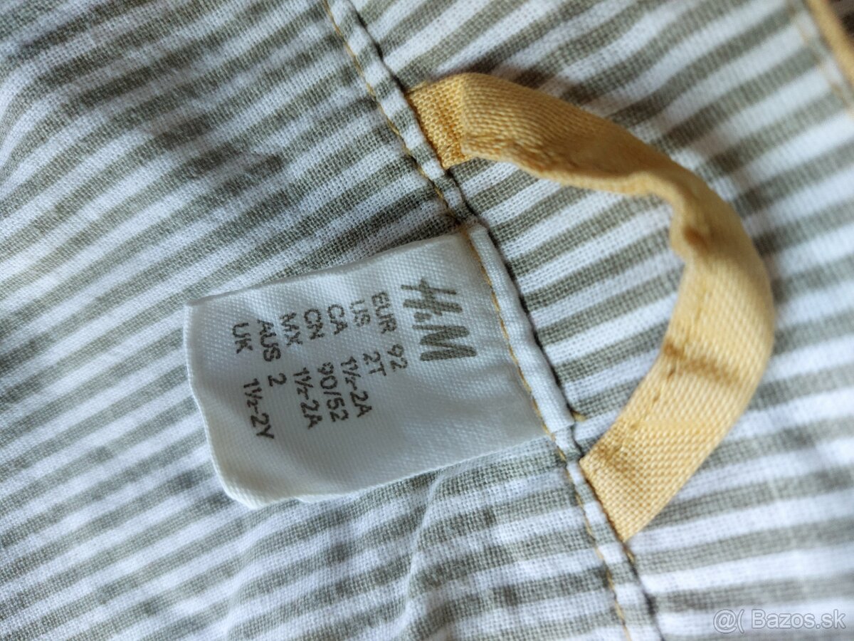 Bavlnená bunda H&M 92 - 2