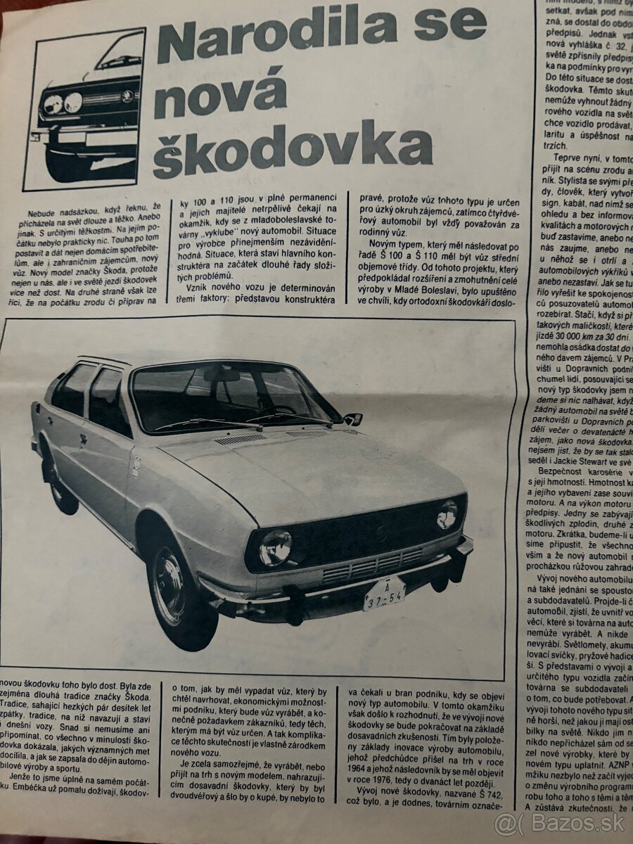 Literatúra Skoda 105/120 - 2