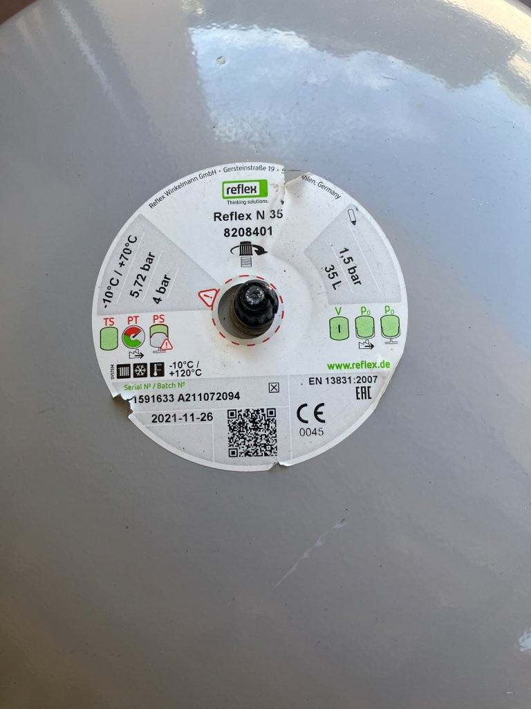 Expanzná nádoba 35L - 2