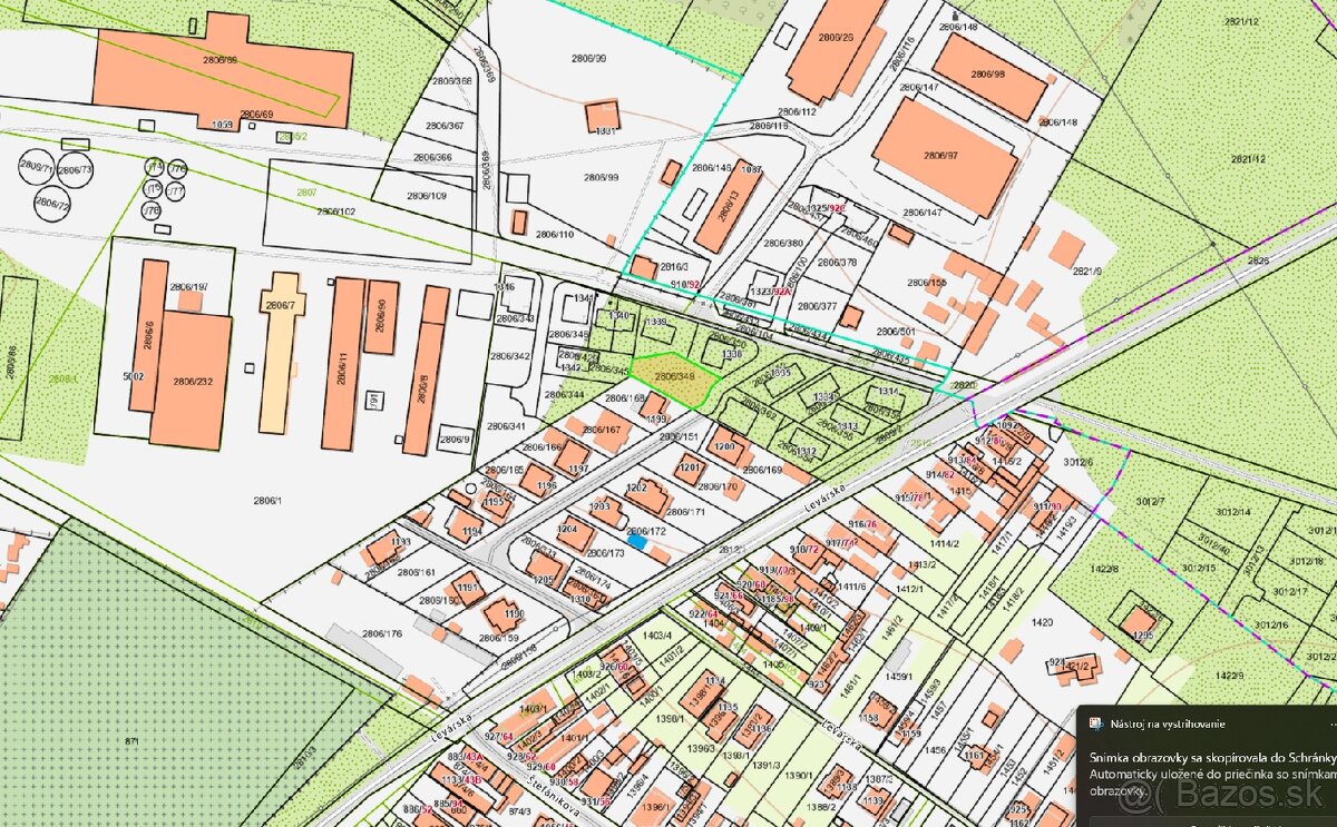 Stavebný pozemok v obci Gajary - 6árov - 2
