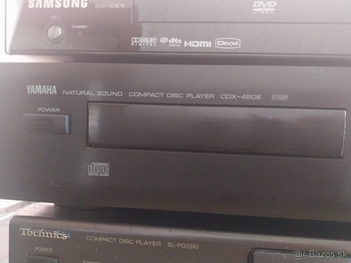 Yamaha CDX 450e a samsung dvd hd870 - 2
