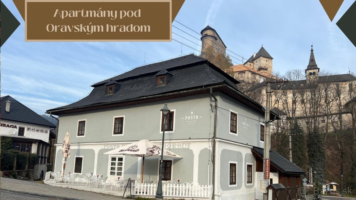 Apartmány s reštauráciou pod Oravským hradom - 2