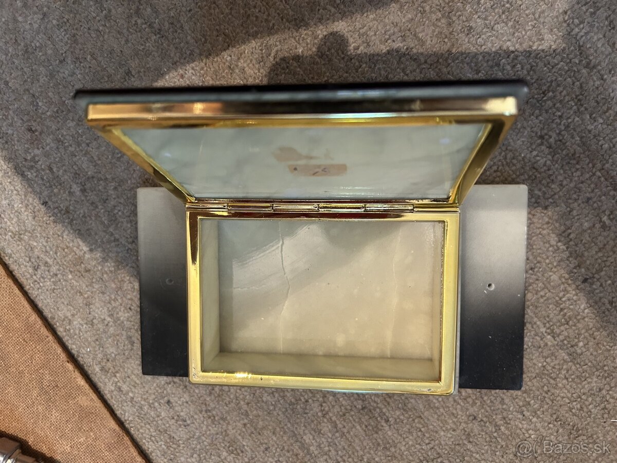 vintage retro krabicka s podstavcom - 2