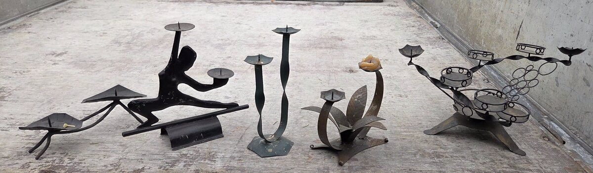 Svietniky rôzne druhy - 2