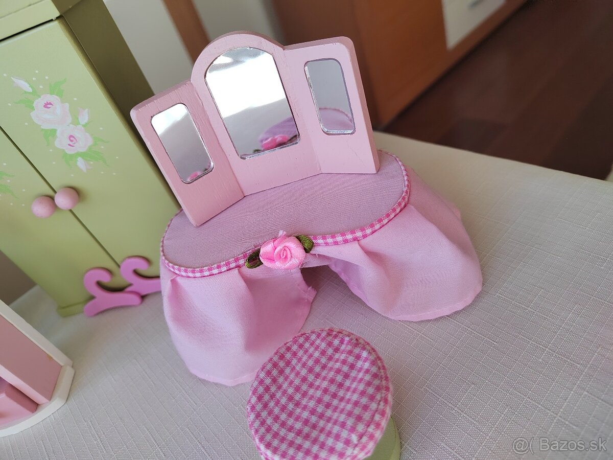 Spálňa do domčeka pre bábiky - Le Toy Van - 2