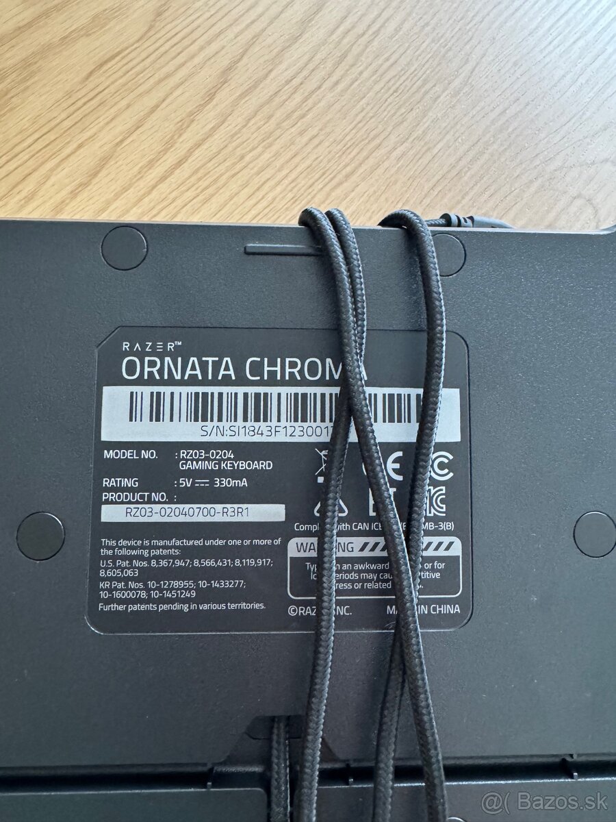 Ornata razer klávesnica - 2