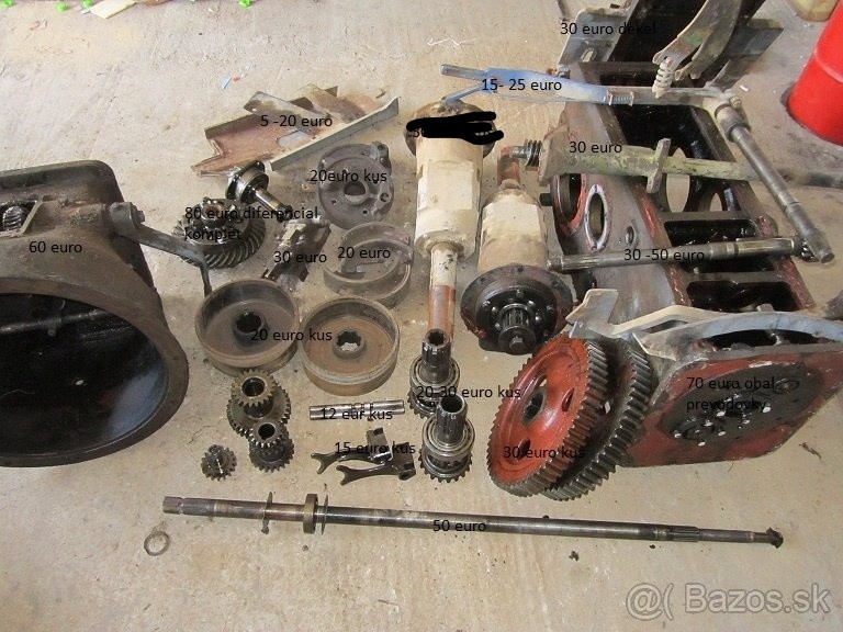 Zetor 25 diely do prevodovky - 2