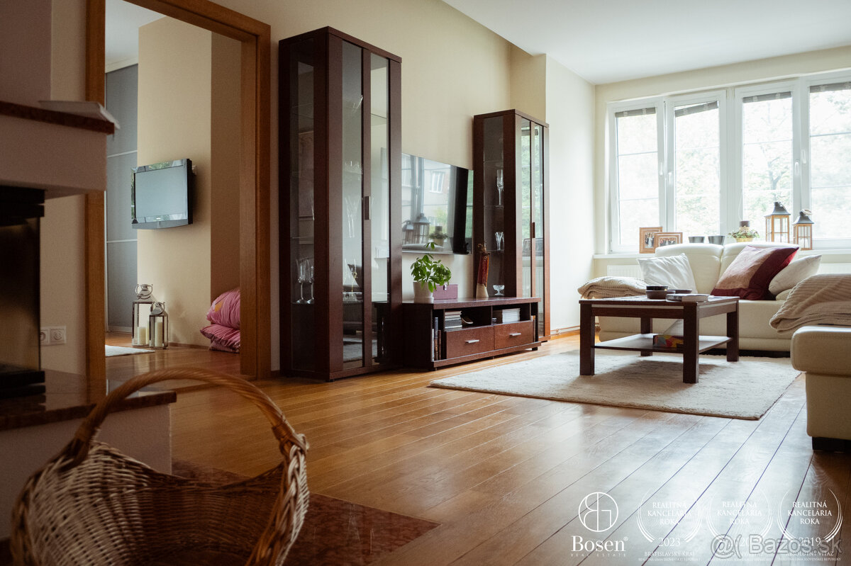 BOSEN | 4 izbový byt s krbom, centrum, zariadený, 152 m2. - 2