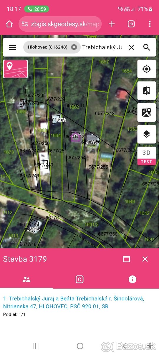 Predám chatku Hlohovec - 2