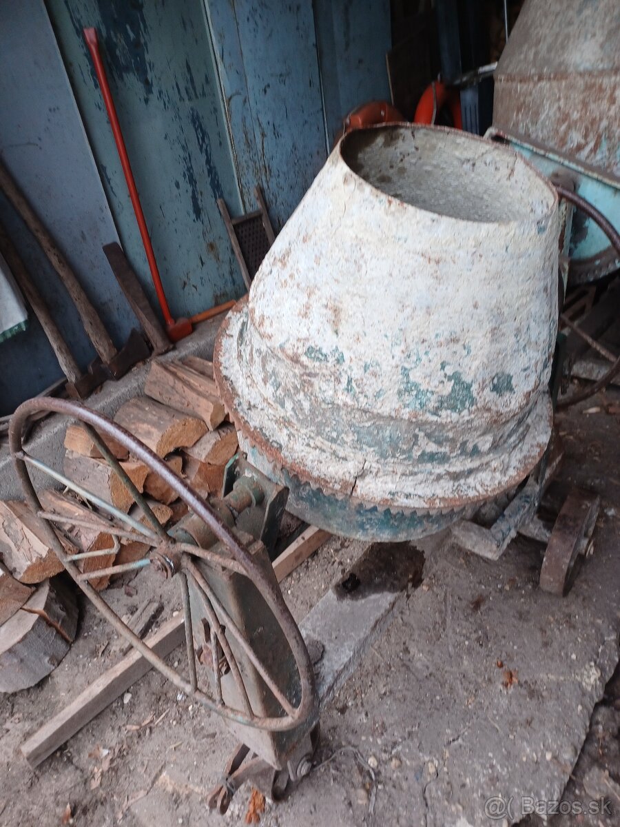 stavebna miešačka na 380 V - 2