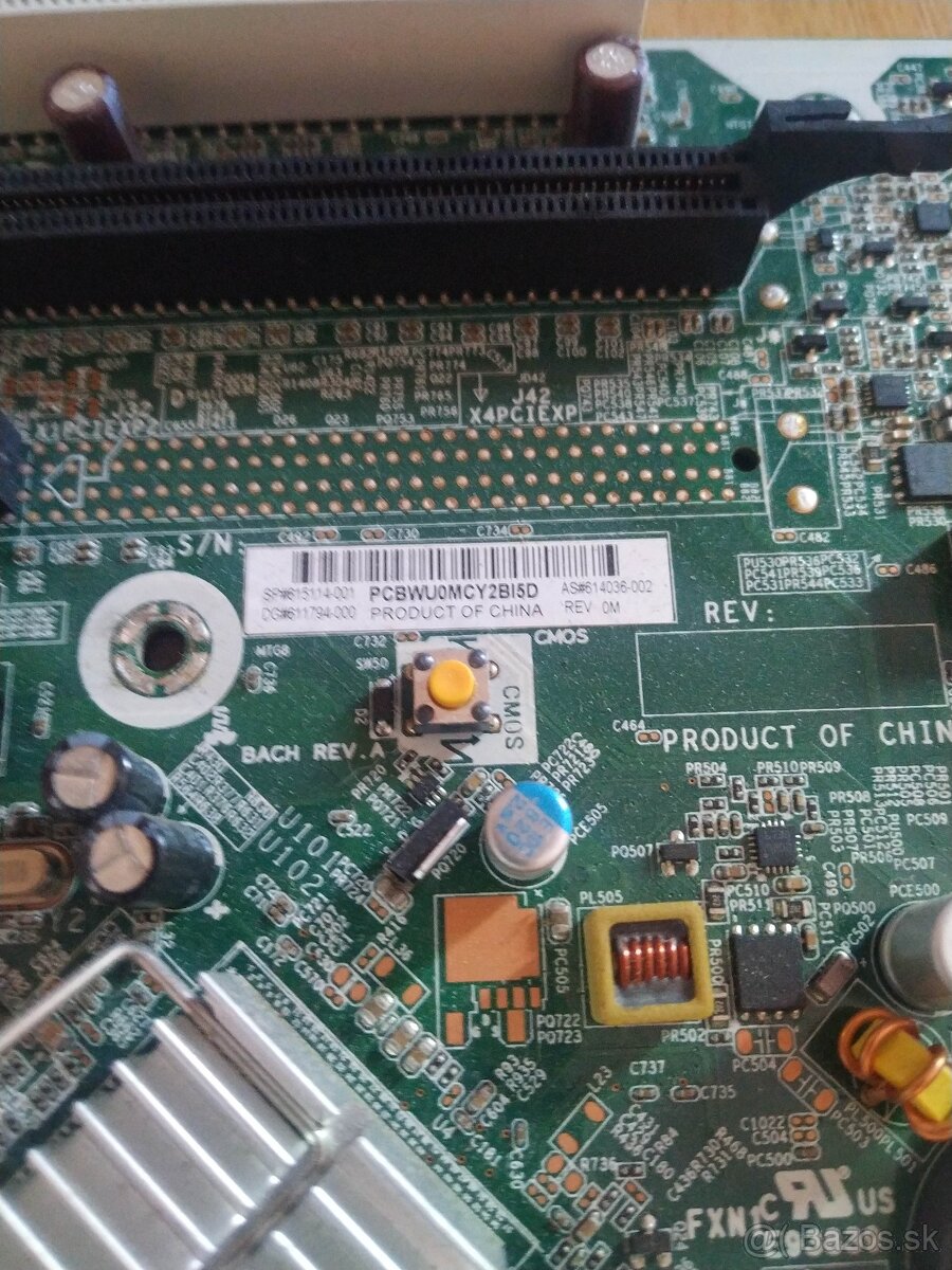 Predám základnú dosku počítača so socketom 1155 - 2