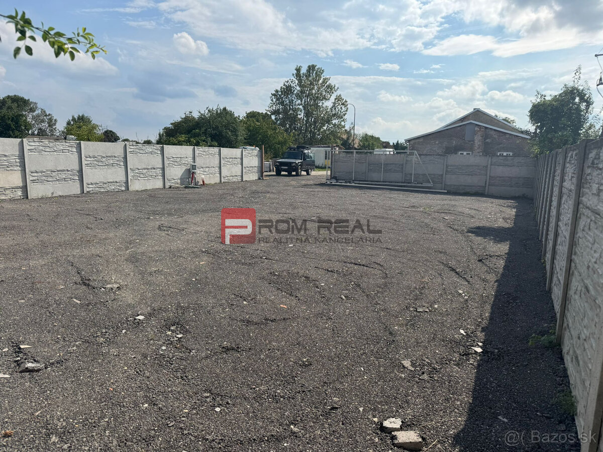 Prenajom samostatny areal - 2