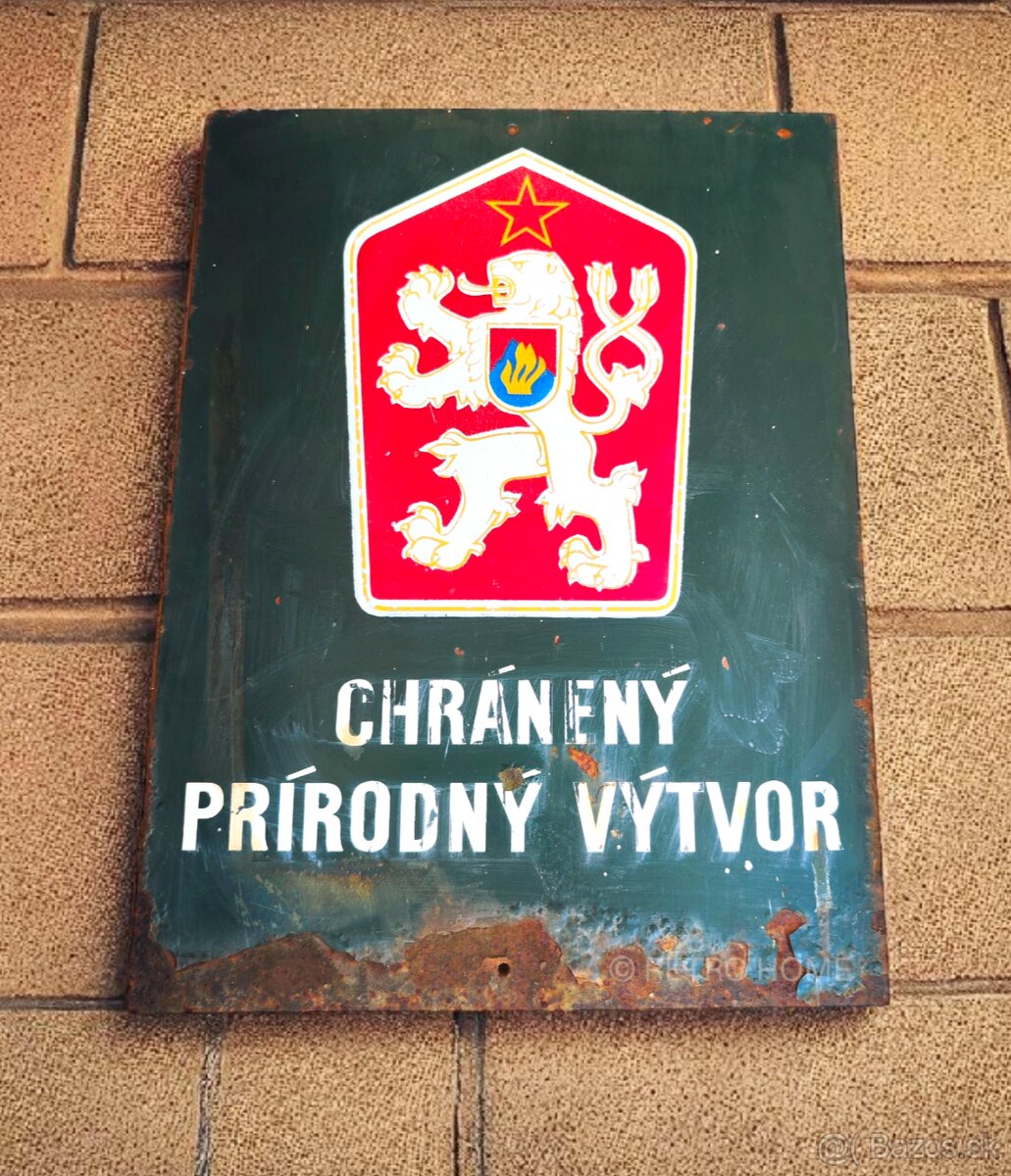 Staré smaltované tabuľky - 2