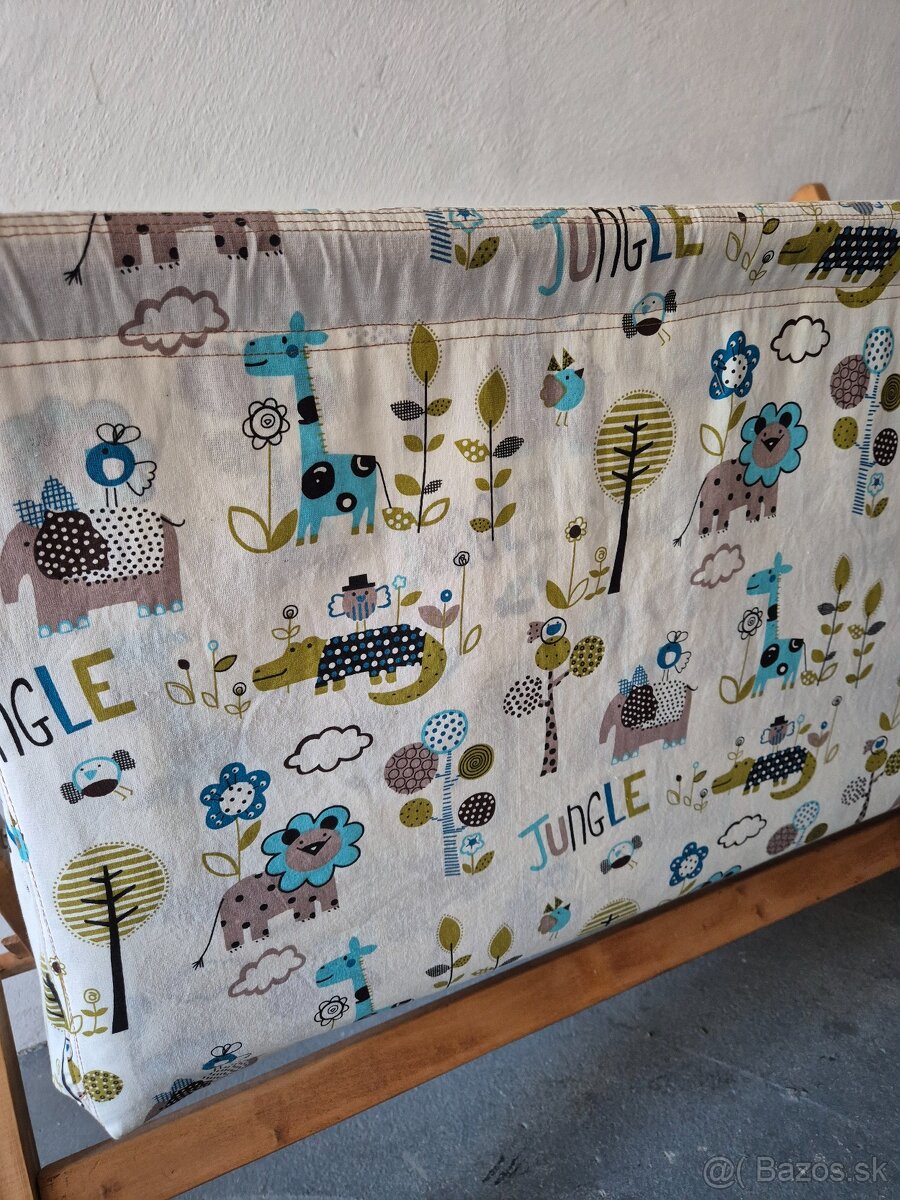 Retro drevena postielka - 2