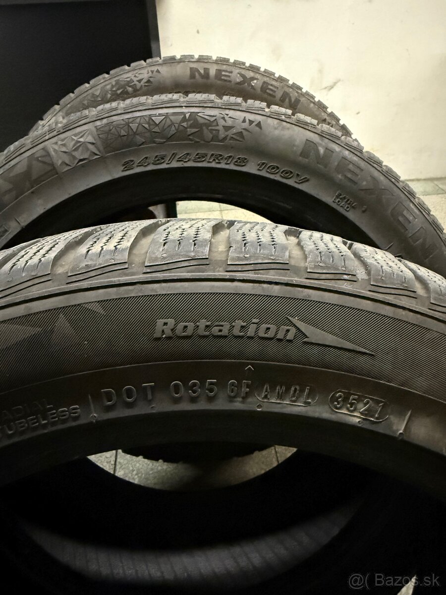 Pneumatiky 245/45 R18 - 2
