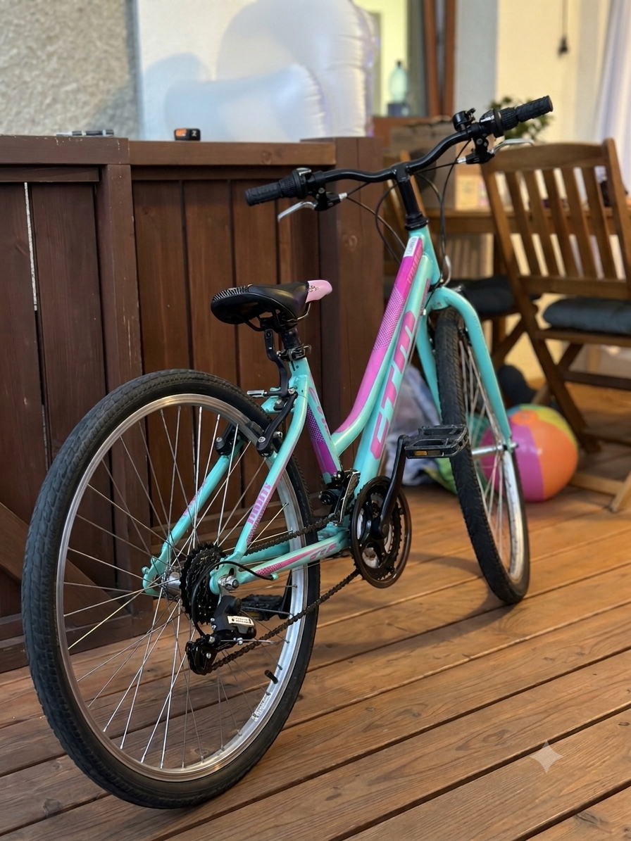 CTM Mony mint /violet 24” kolesá - 2