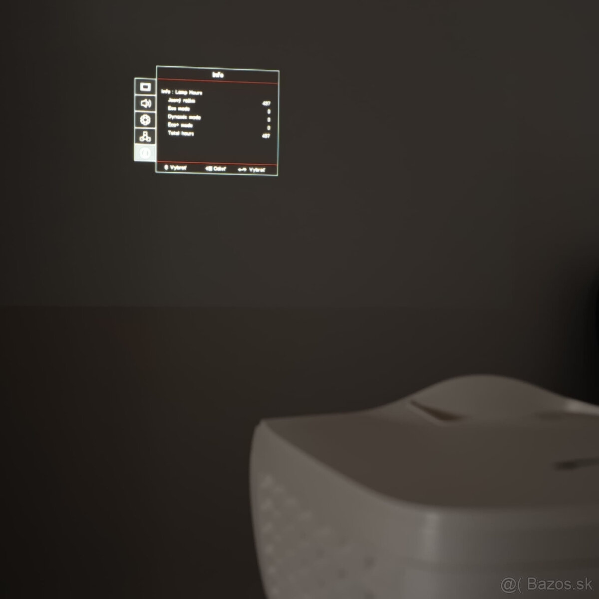 Short Throw projektor Optoma EH460ST - 2