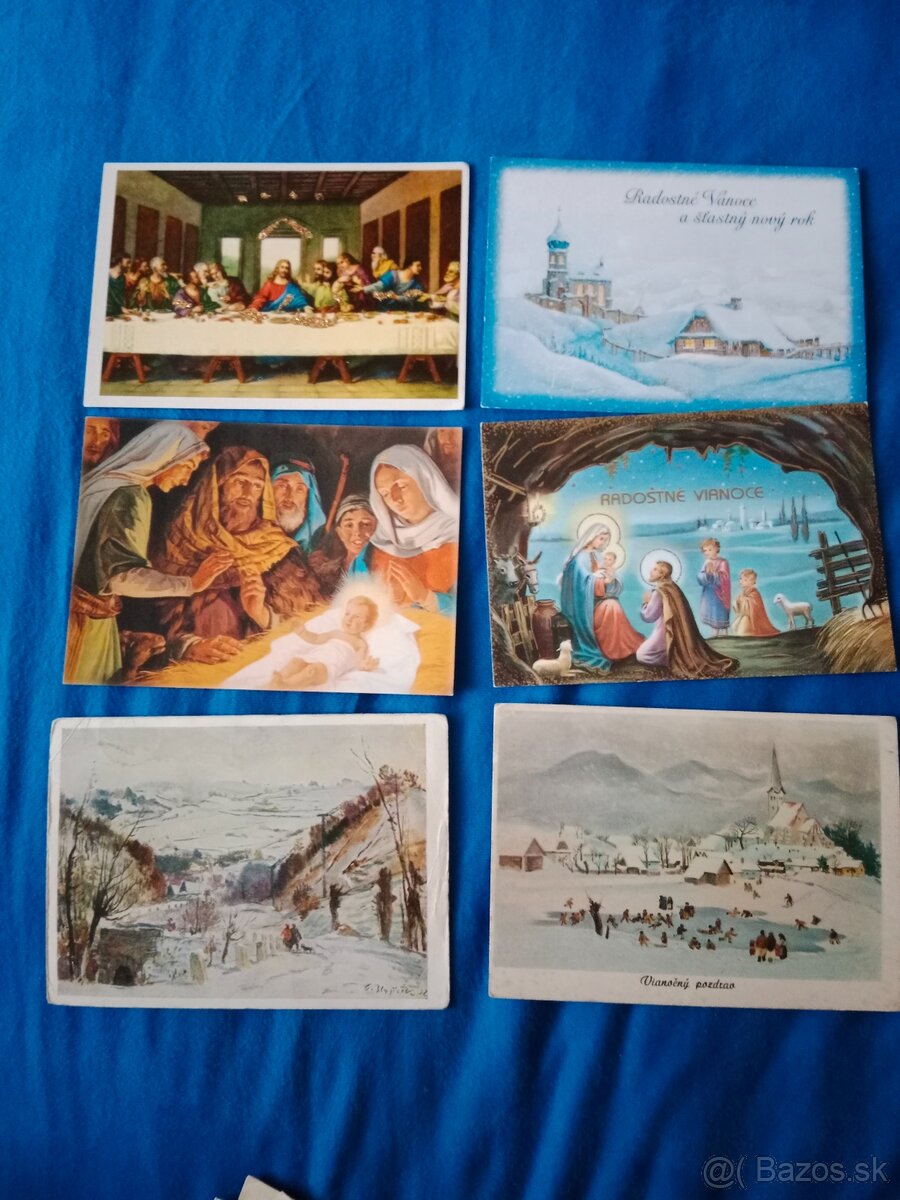 Predám vianočné pohľadnice - 2