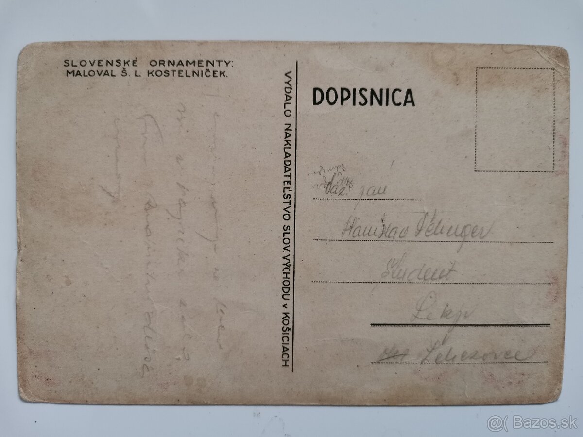 PREDÁM pohľadnice kostelníček - 2