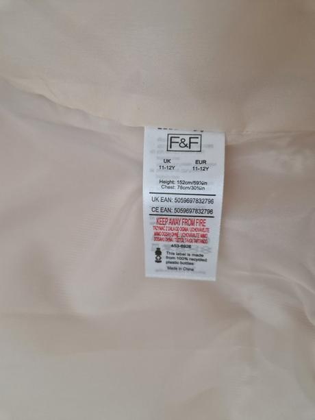 Bundička kremova F&F 11-12r 140/146/152 - 2