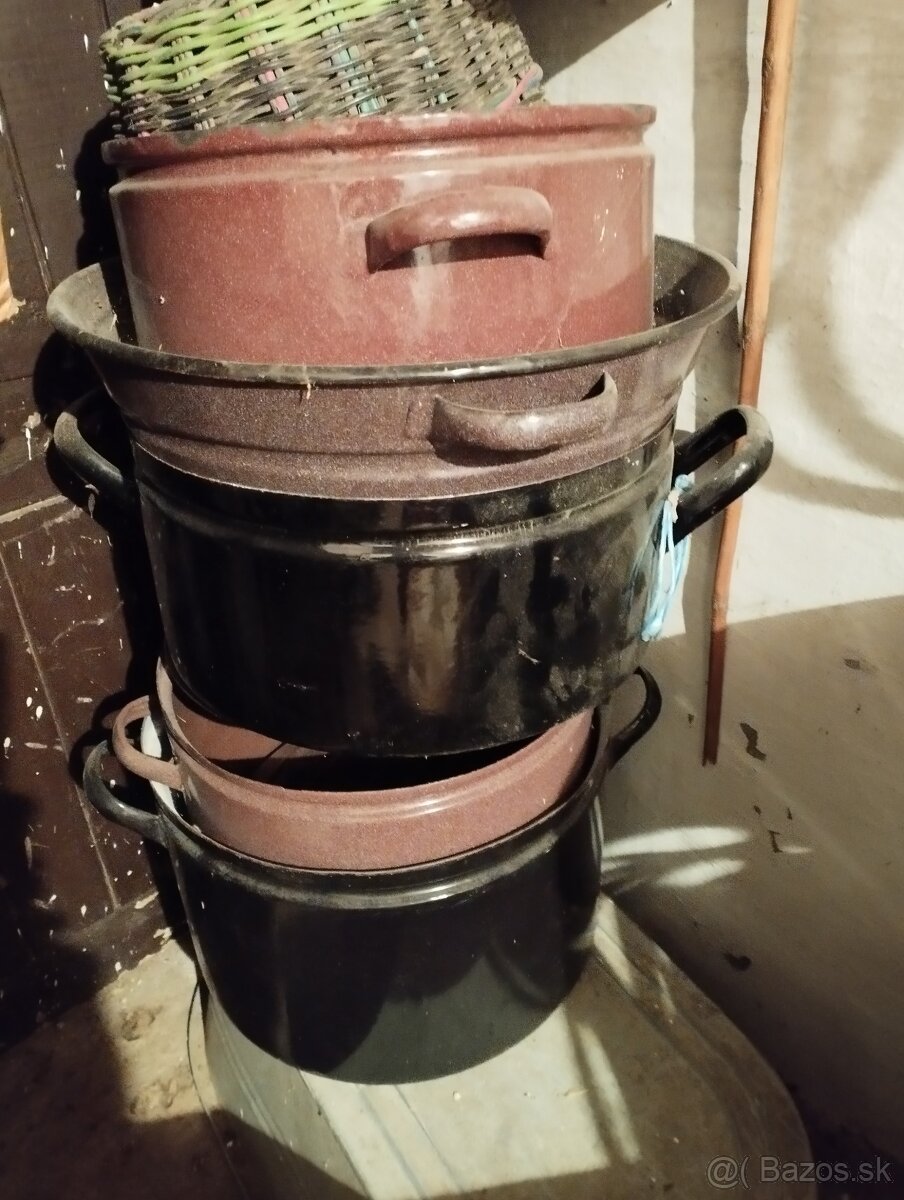 Smaltované hrnce - 2