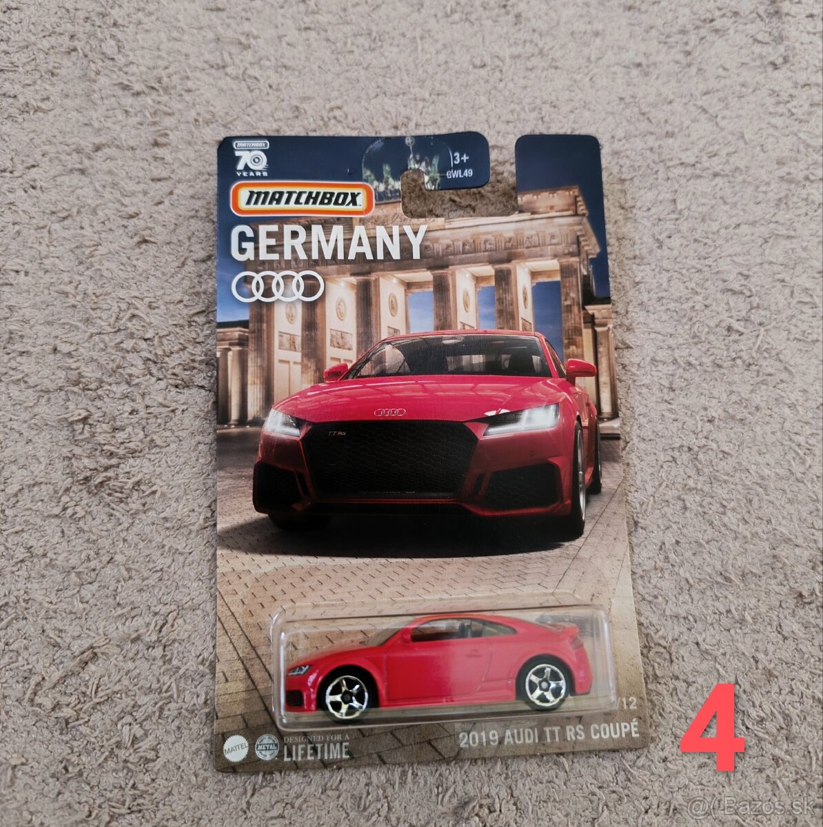 Autíčka Hotwheels Nemecké - 2