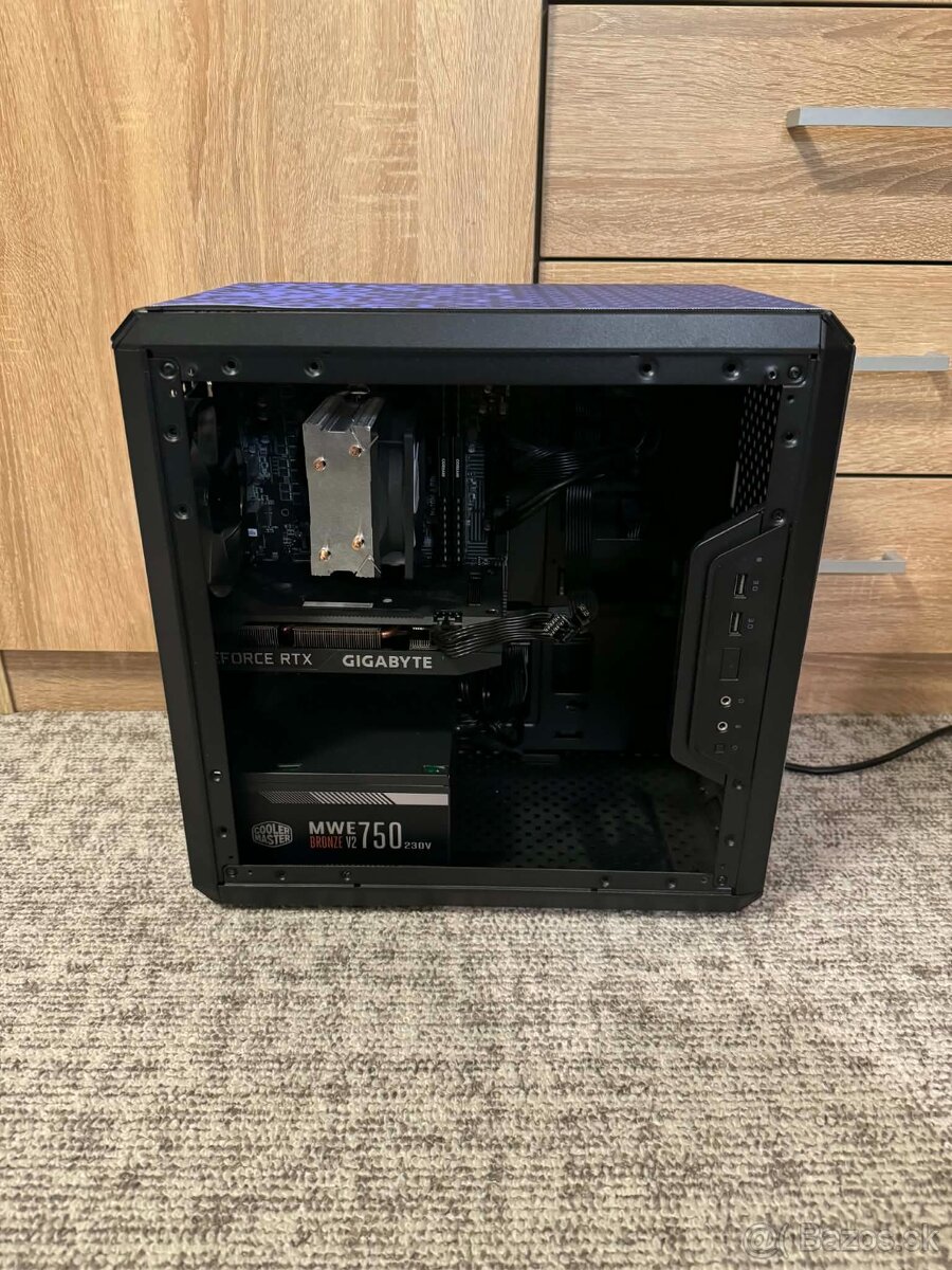 Herné PCčko Intel i5-10400F/ RTX 3060/ 16GB/ 500gb NvMe - 2