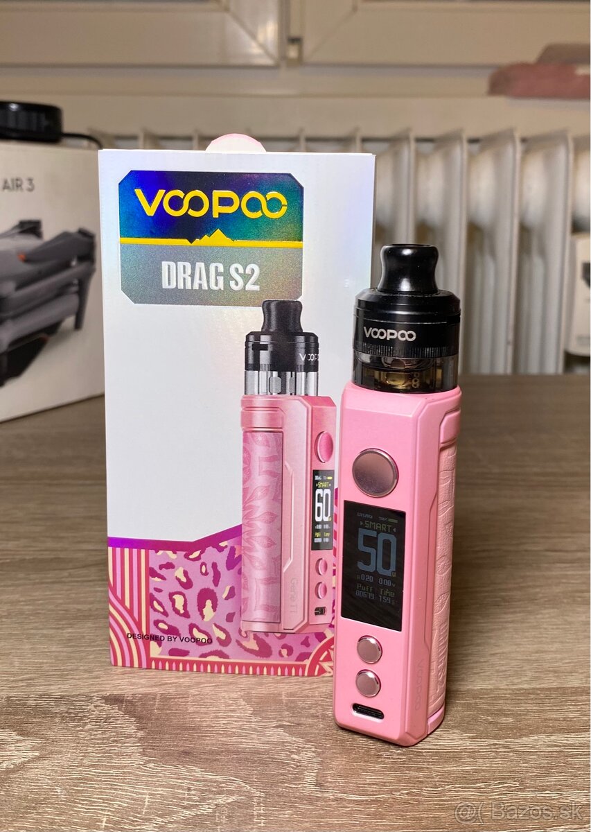 Voopoo Drag S2 – ružový + 200 ml, bez nikotínu - 2