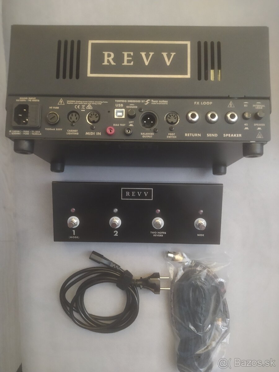 REVV G 20 - Lampový gitarový zosilovač - 2