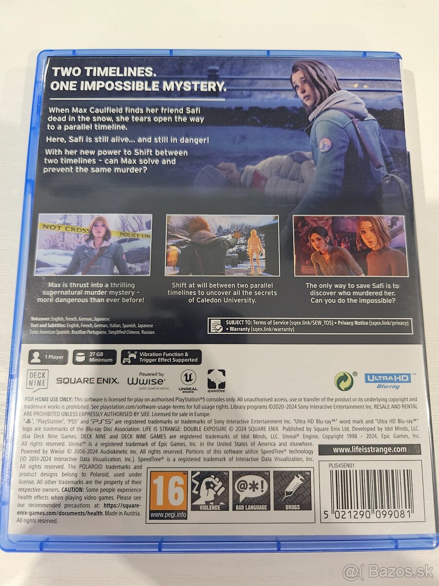 Life is Strange - Double Exposure PS5 - 2