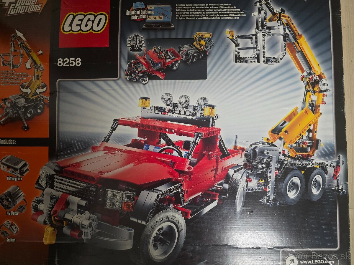 LEGO TECHNIC 8258 AUTOŽERIAV 2v1 - 2