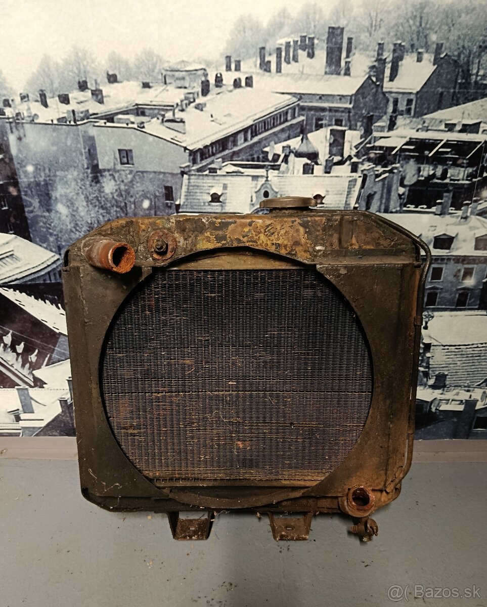 Gaz 69 - chladič - 50. léta - RARITA - 2