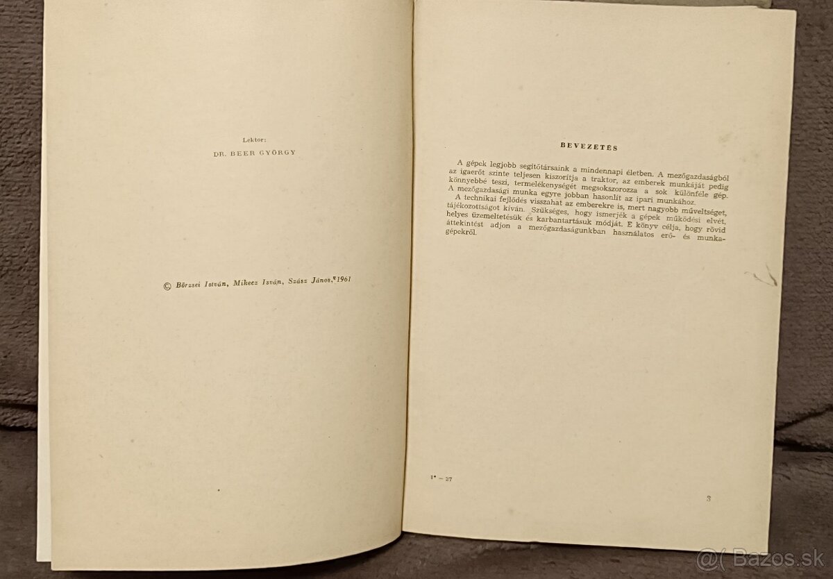 A MEZŐGAZDASÁG GÉPESÍTÉSE - 2