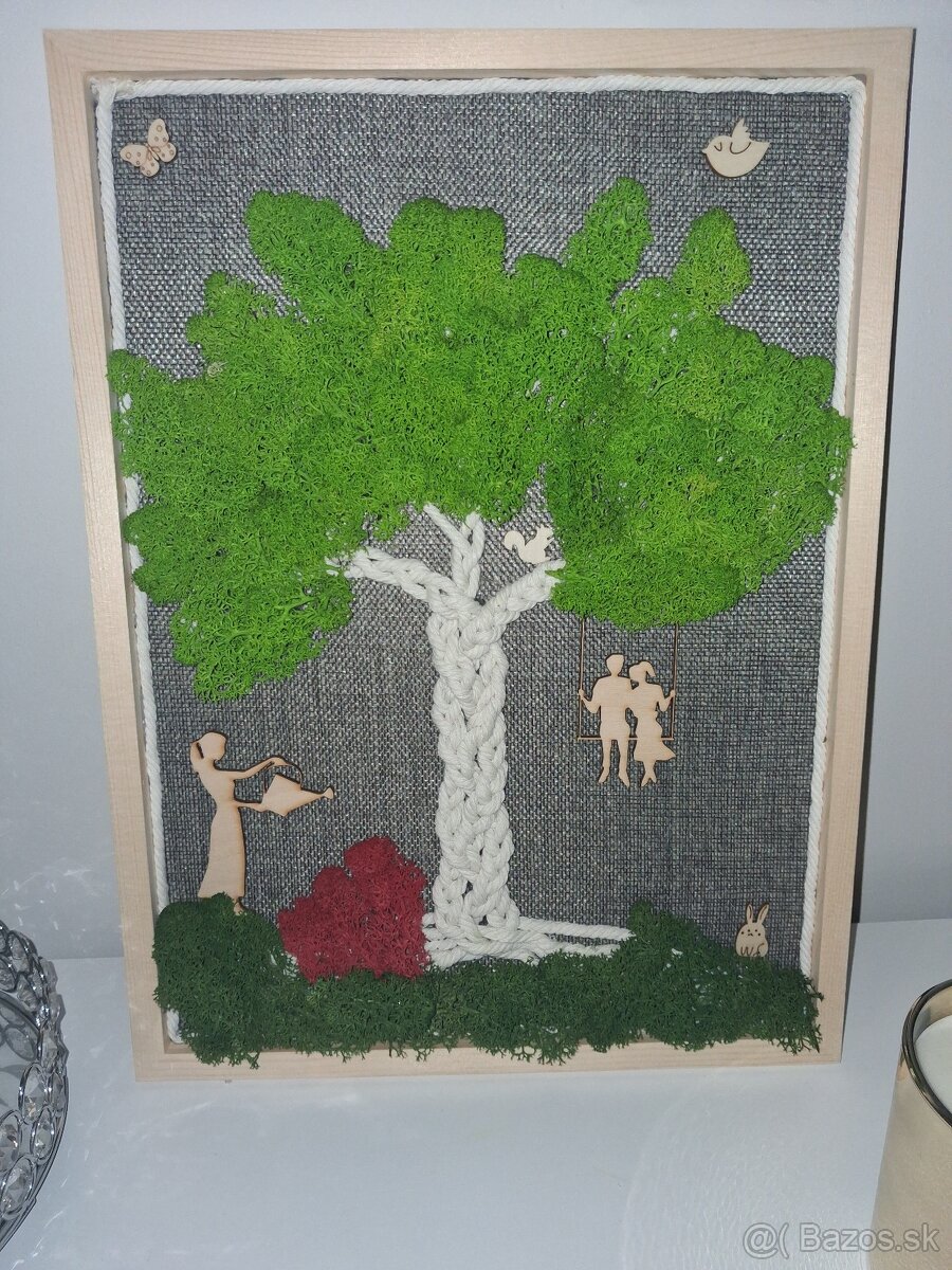 Machový strom do detskej izbičky - 2