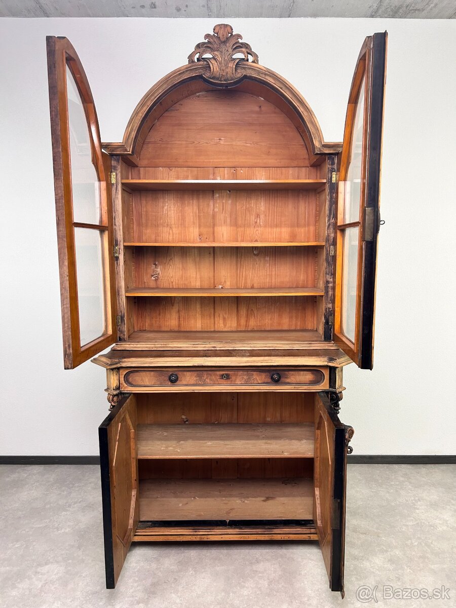 Starožitná vitrína/knižnica - 2