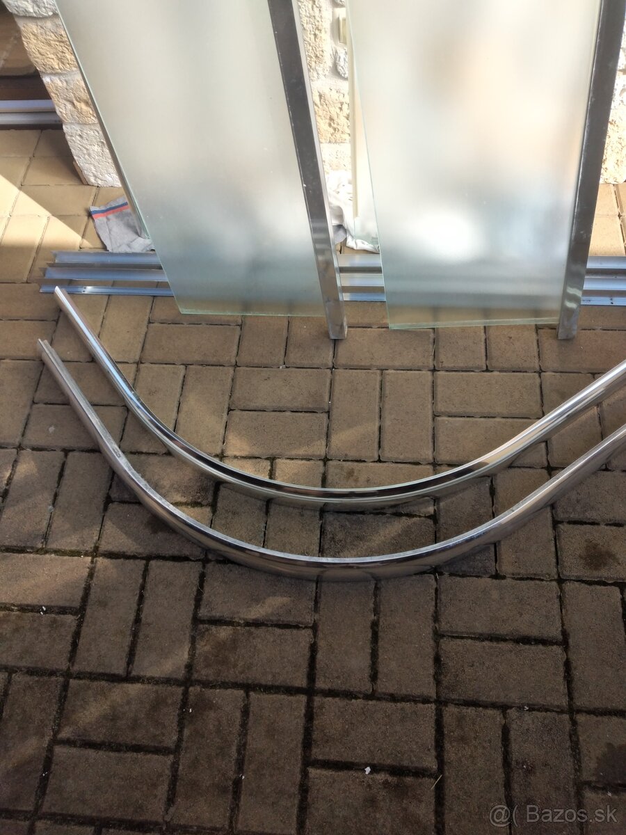 Sprchový kút stvrtkruh 90 x90 - 2