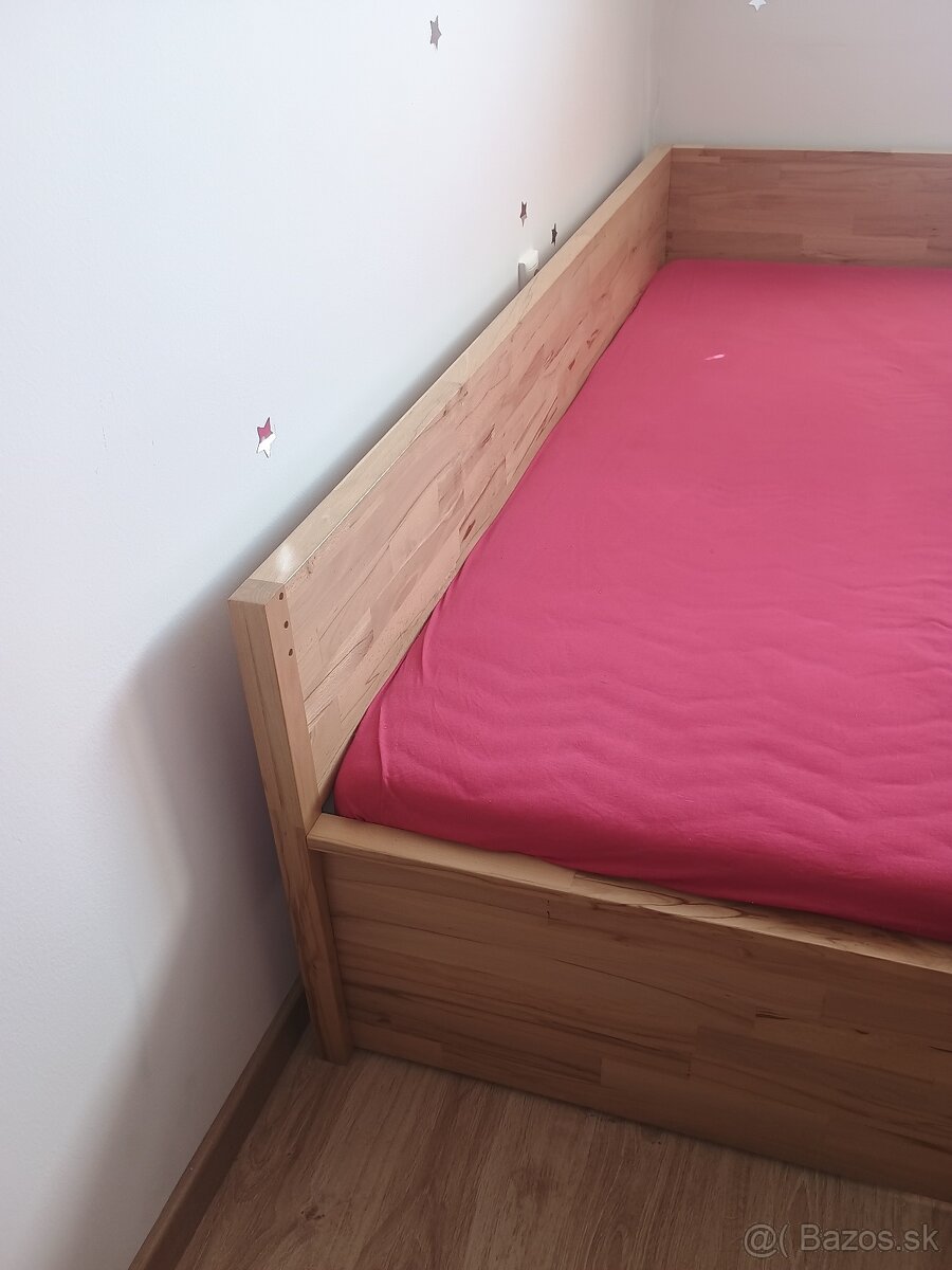 Predám bukovú posteľ - 2