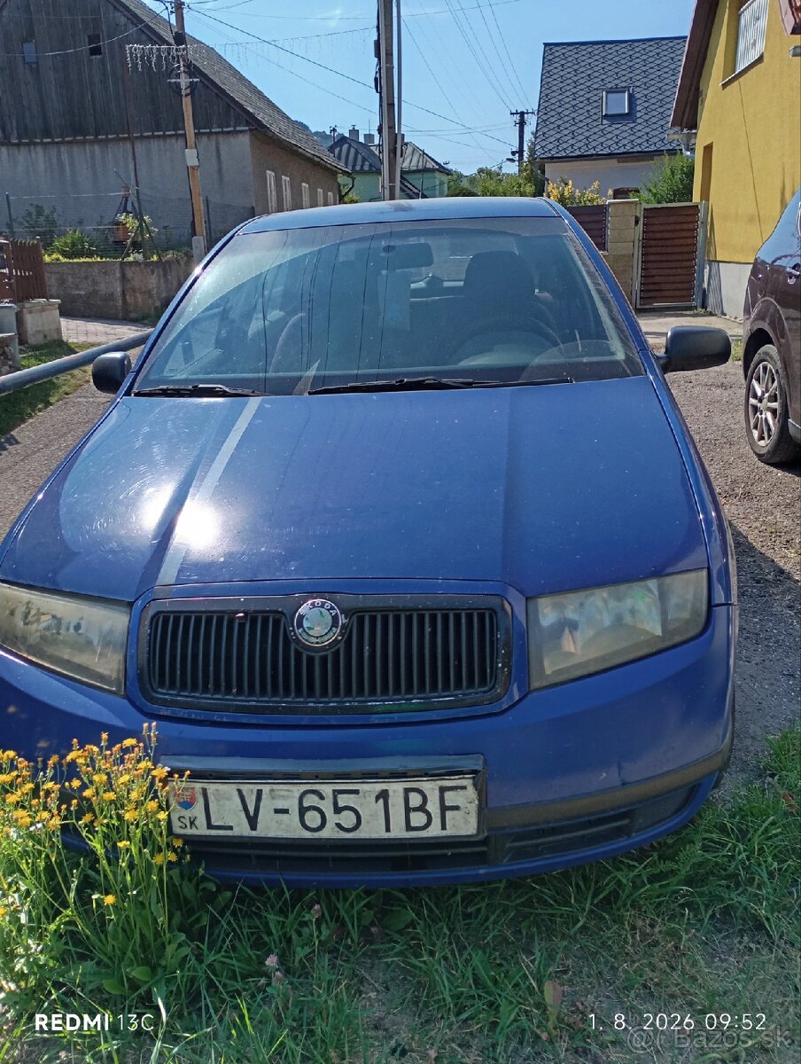 Predám škoda Fabia 1,2htp r.v.2004 - 2