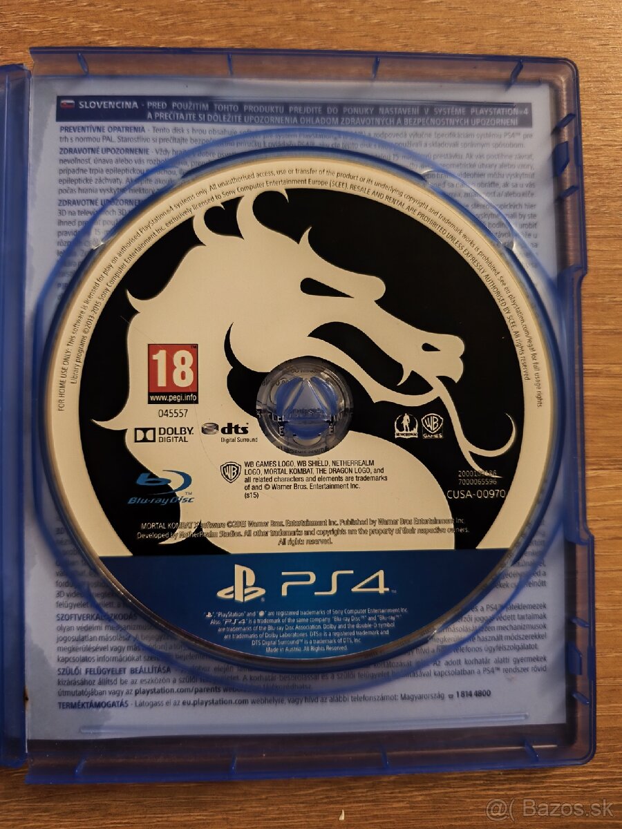 Mortal Kombat X – PS4 / PS5 hra (poškodený predný obal) - 2