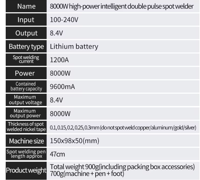 Bodová zváračka litiových batérií - 2