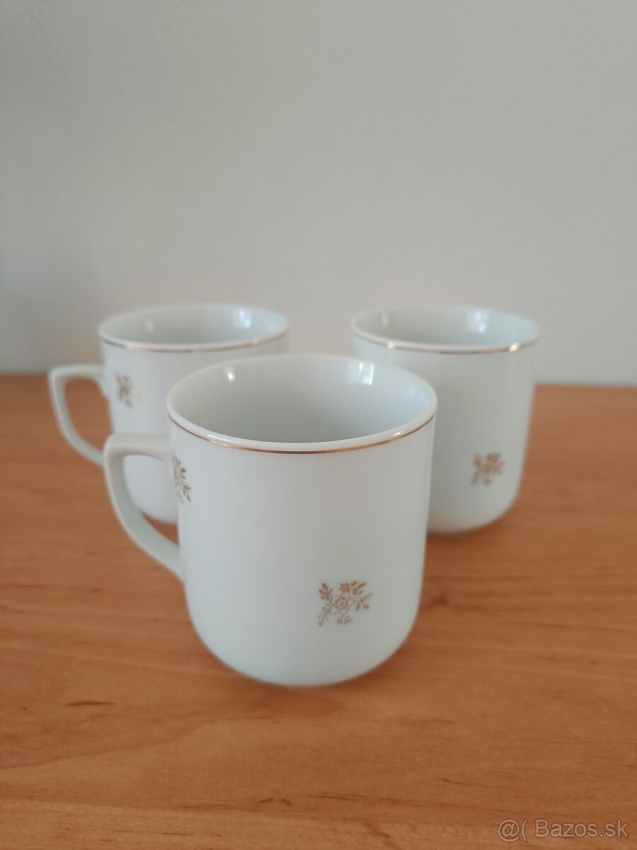 Hrnčeky Czechoslovakia 3ks - 2