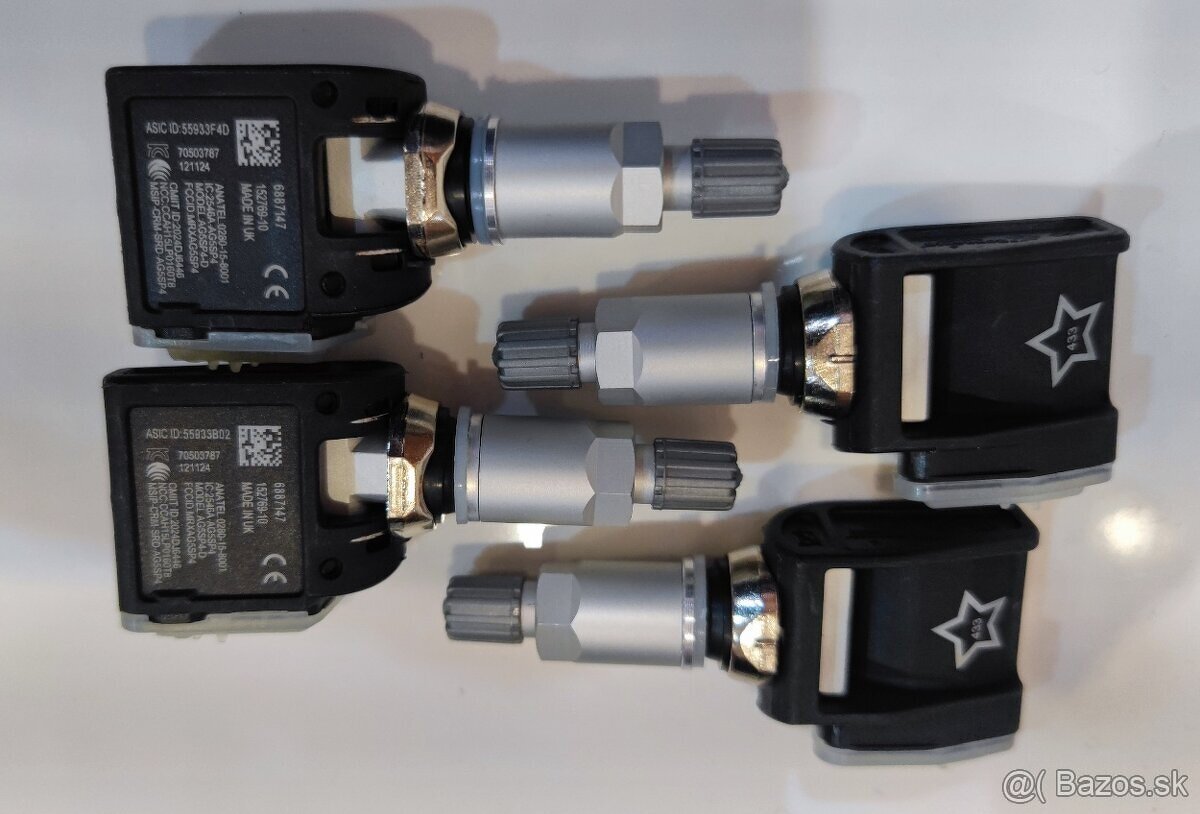 SENZORY TLAKU BMW (TPMS) 6887140 6887147 plati do zmazania - 2