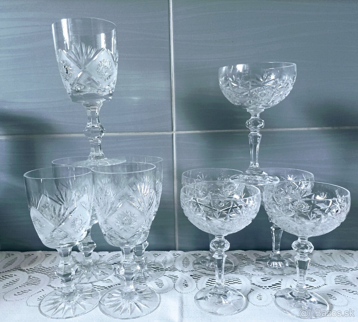 Krištáľové poháre - 2