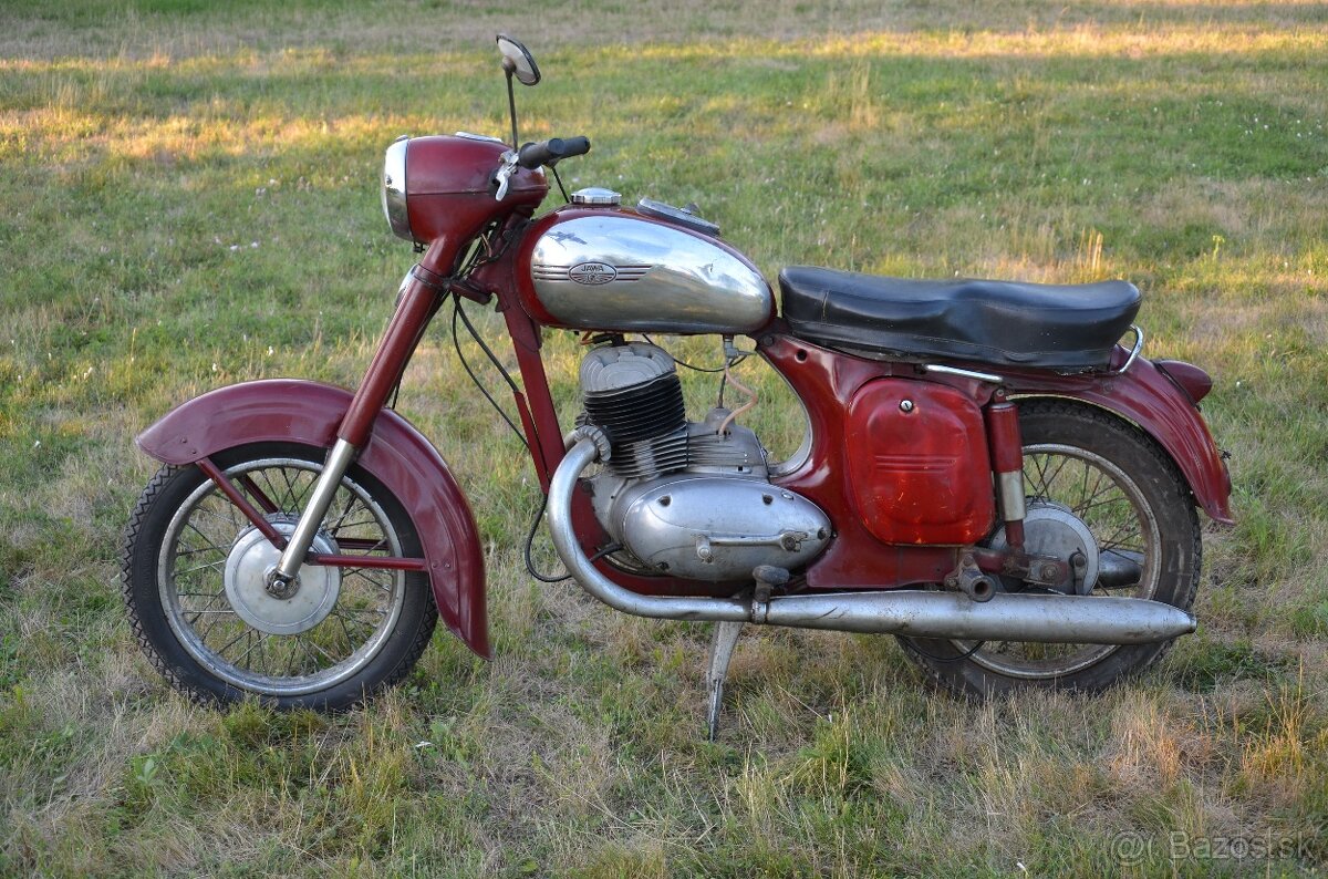 jawa 250 353 otvorene sanie s platným TP - 2