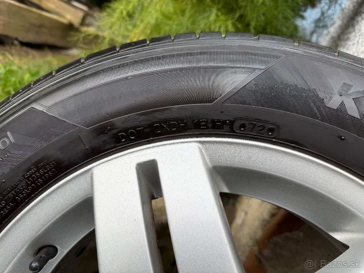 VW original elektrony + pneu R15 195/65 - 2